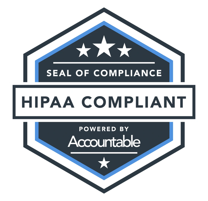 image of HIPPA Compliant Badge