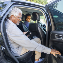 Passenger in Car