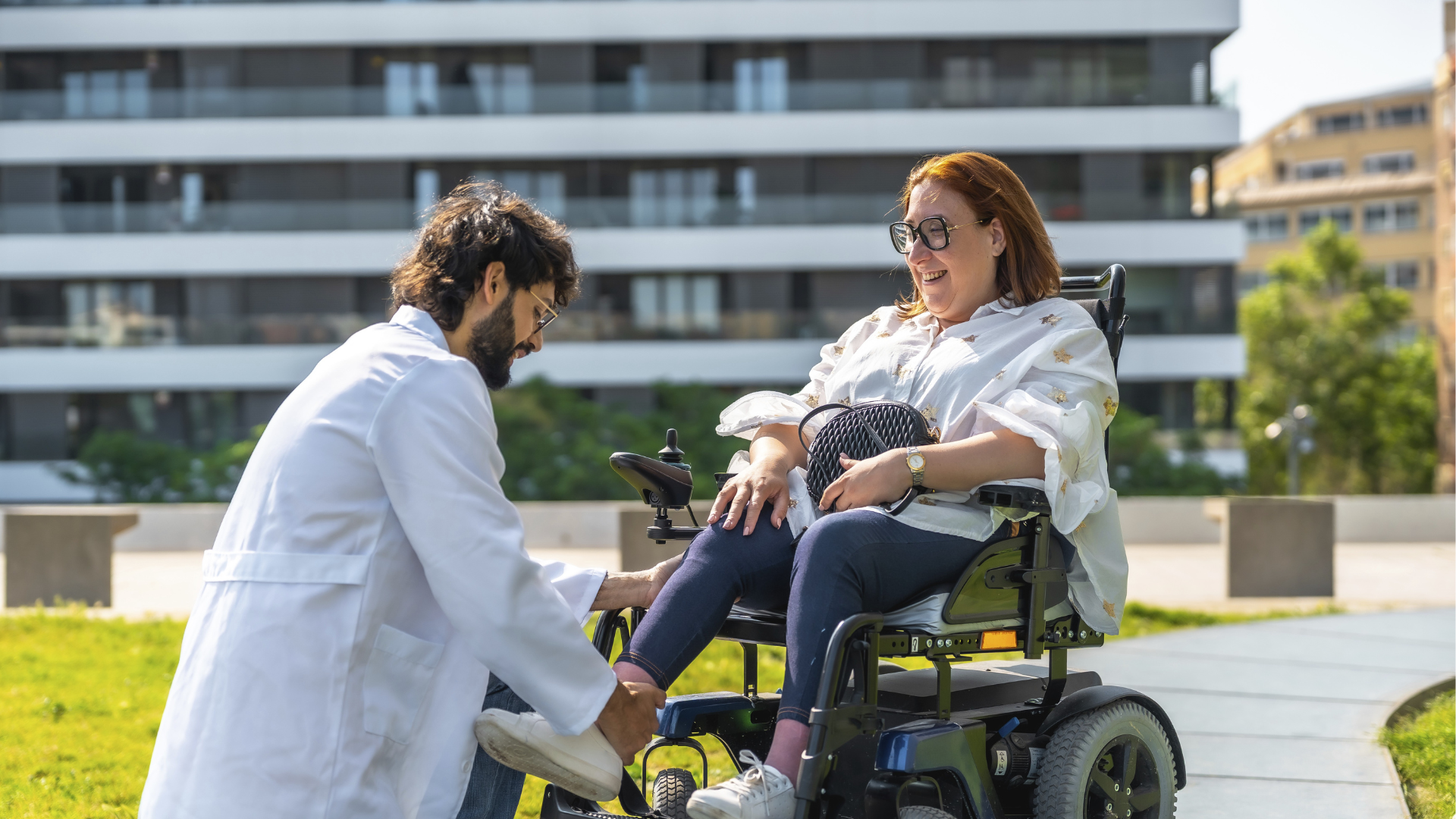 Doctor Working with Patient