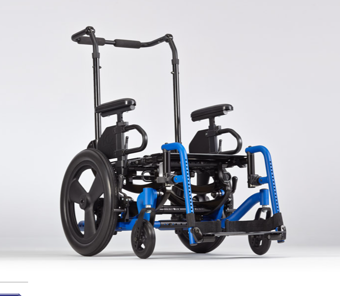 Front view of the Focus CR tilt in space wheelchair